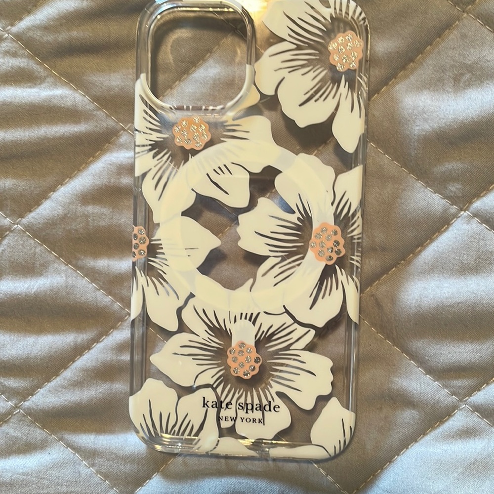 Kate Spade iPhone 13 case, brand new w/o tags